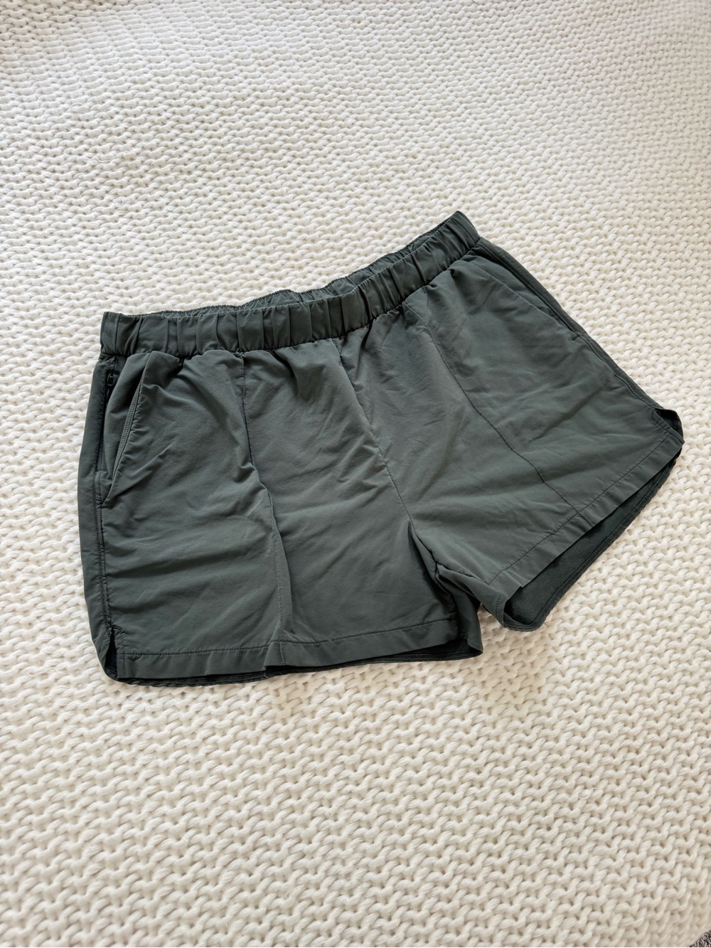 Zella Women's Athletic Shorts in Olive